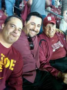 In Photo (Left to Right): Brad Bradford; Robert Larios (Me); Bud Bradford